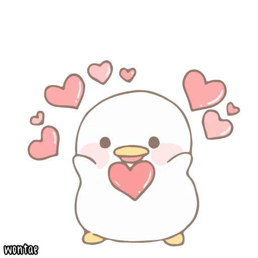 ❤️ Стикер «Bonny» для Telegram