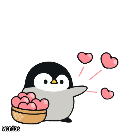 ❤️ Стикер «Bonny» для Telegram