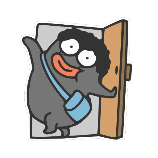 👋 Стикер «Bonny» для Telegram