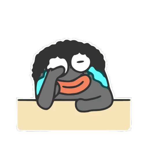 😭 Стикер «Bonny» для Telegram