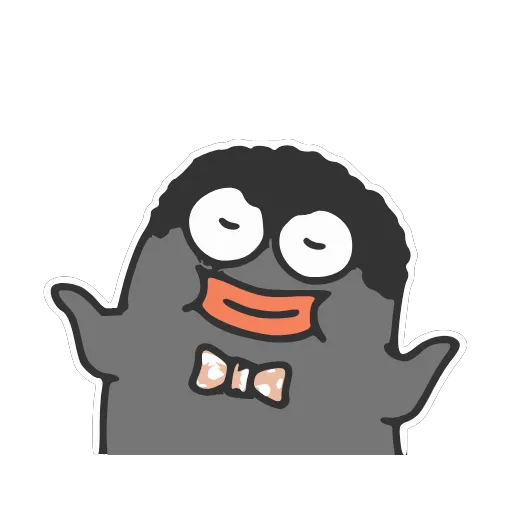 🤷‍♂ Стикер «Bonny» для Telegram