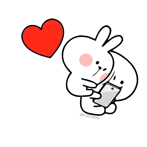 ❤️ Стикер «Cute animals» для Telegram