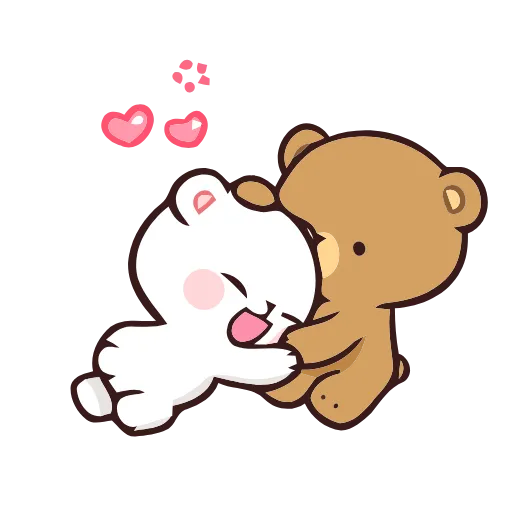 ❤️ Стикер «Cute animals» для Telegram