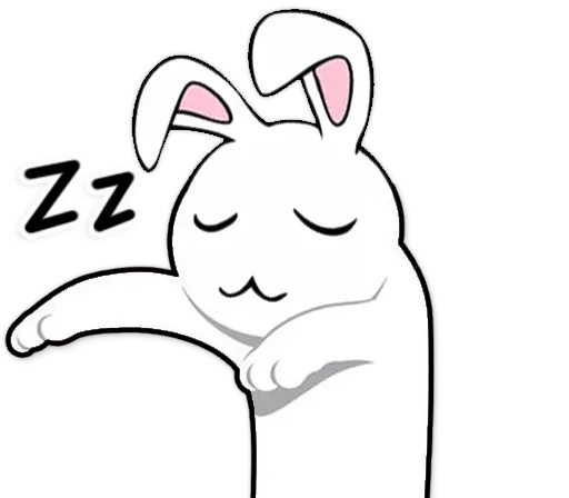 🐰 Стикер «Dependent» для Telegram
