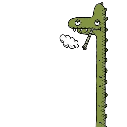 🦖 Стикер «Dependent» для Telegram