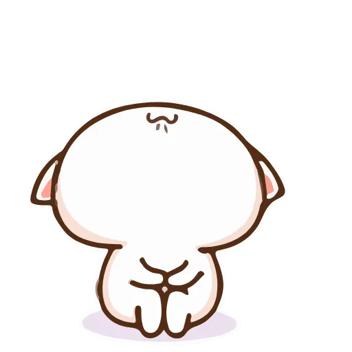 😭 Стикер «Cute cat» для Telegram