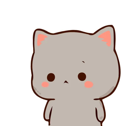 🥲 Стикер «Cute cat» для Telegram