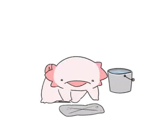 💧 Стикер «Clumsy» для Telegram