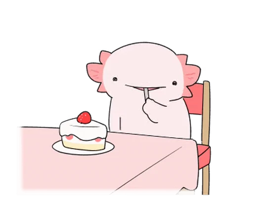 🎂 Стикер «Clumsy» для Telegram