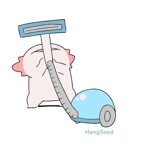 🧹 Стикер «Clumsy» для Telegram