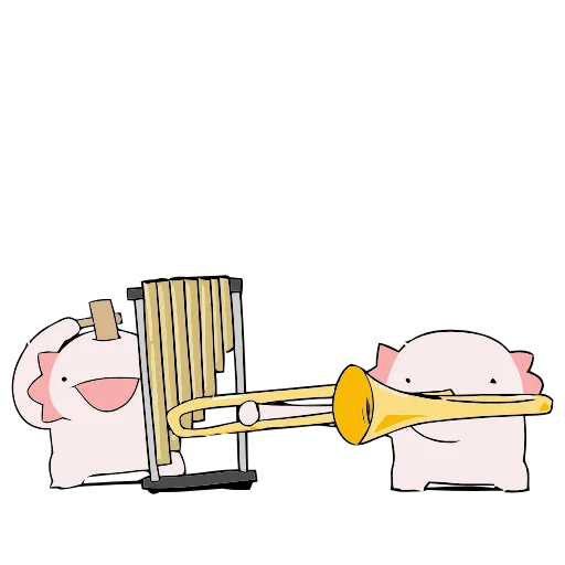 🎺 Стикер «Clumsy» для Telegram