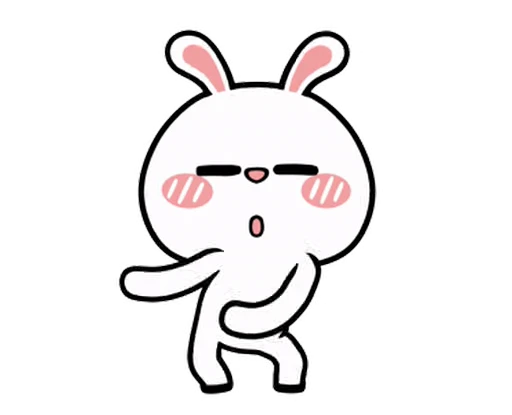 🕺 Стикер «Hyper Rabbit» для Telegram