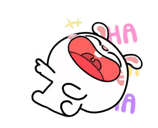 🤣 Стикер «Hyper Rabbit» для Telegram