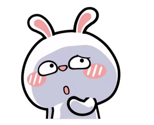 😨 Стикер «Hyper Rabbit» для Telegram