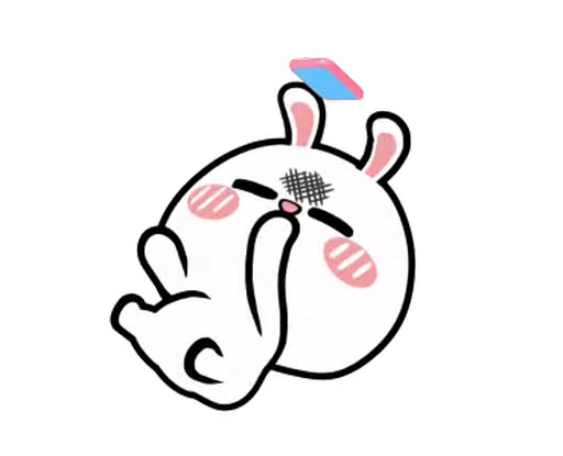 🤦‍♂️ Стикер «Hyper Rabbit» для Telegram