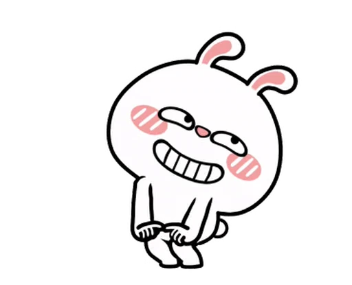 😁 Стикер «Hyper Rabbit» для Telegram
