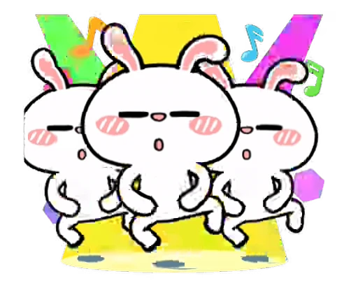 💃 Стикер «Hyper Rabbit» для Telegram