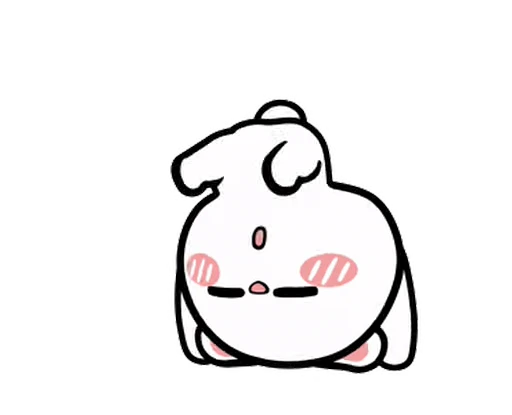 🙃 Стикер «Hyper Rabbit» для Telegram