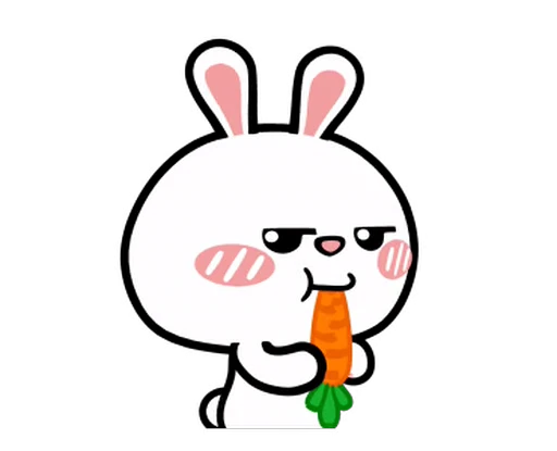 Стикерпак Hyper Rabbit для Telegram