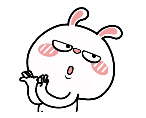 👏 Стикер «Hyper Rabbit» для Telegram