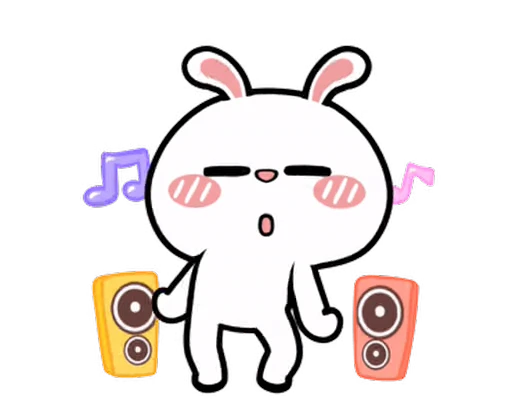 💃 Стикер «Hyper Rabbit» для Telegram