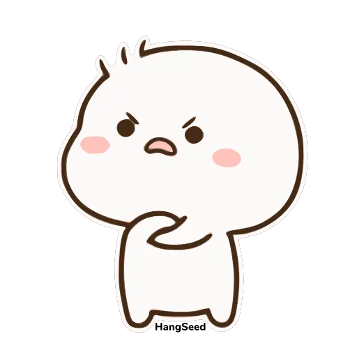 😠 Стикер «Mochi» для Telegram