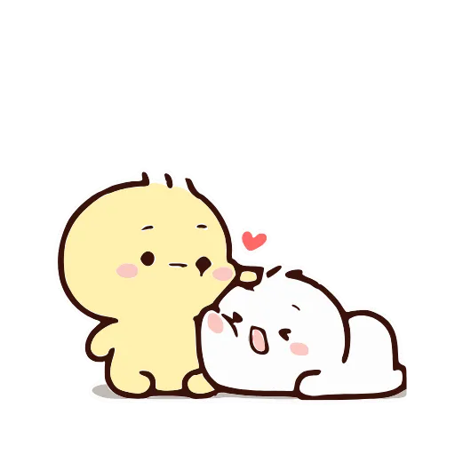 ❤️ Стикер «Mochi» для Telegram