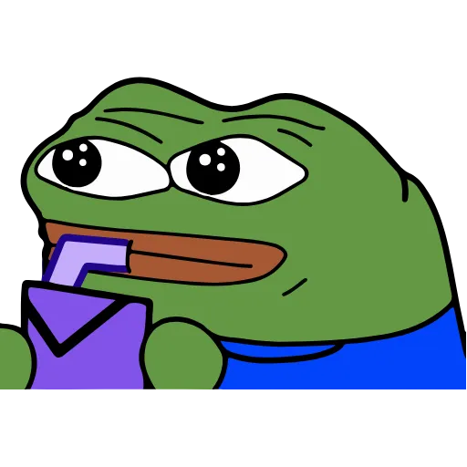 🧃 Стикер «Ƀu˪˪sʜɪᴛ» для Telegram