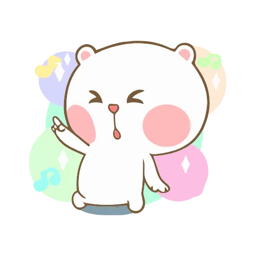 Стикерпак Puffy Bear для Telegram