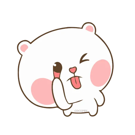 😜 Стикер «Puffy Bear» для Telegram