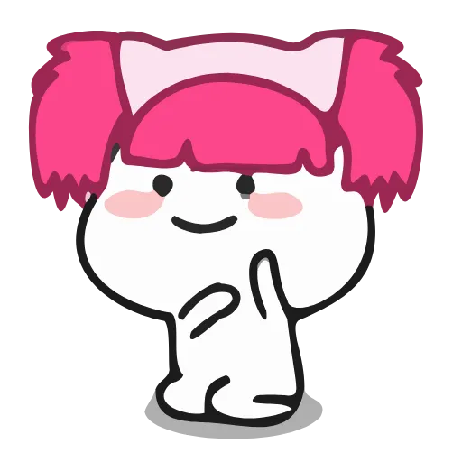 💃 Стикер «Quby» для Telegram