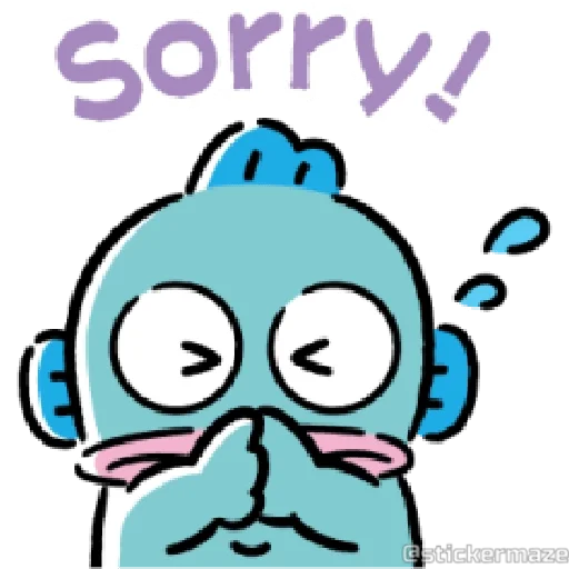 😔 Стикер «HANGYODON» для Telegram