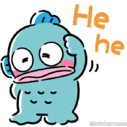 😬 Стикер «HANGYODON» для Telegram