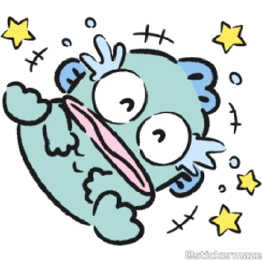 🤣 Стикер «HANGYODON» для Telegram