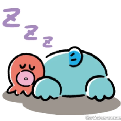 💤 Стикер «HANGYODON» для Telegram