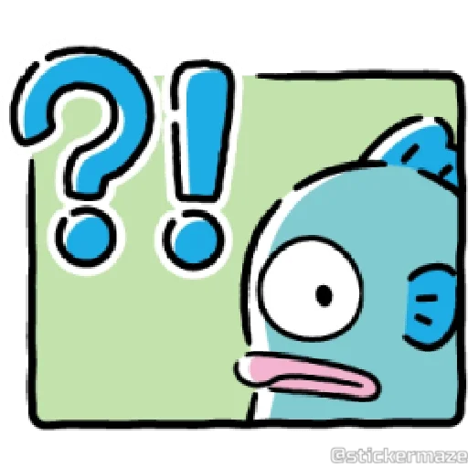 😕 Стикер «HANGYODON» для Telegram