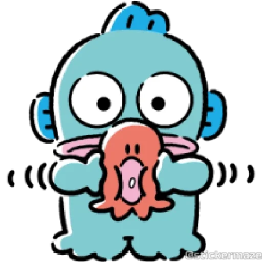 👿 Стикер «HANGYODON» для Telegram