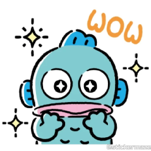 🤩 Стикер «HANGYODON» для Telegram