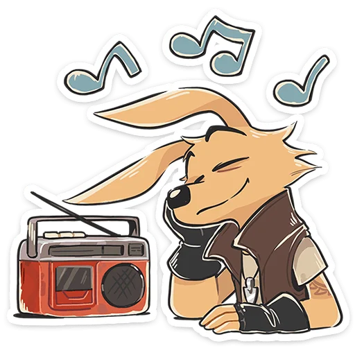 🎵 Стикер «Хэнк» для Telegram