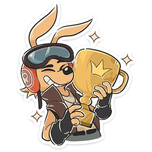 🏆 Стикер «Хэнк» для Telegram