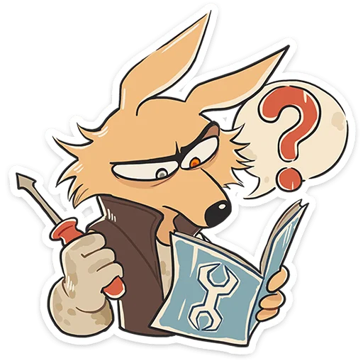 🤔 Стикер «Хэнк» для Telegram