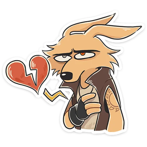 💔 Стикер «Хэнк» для Telegram