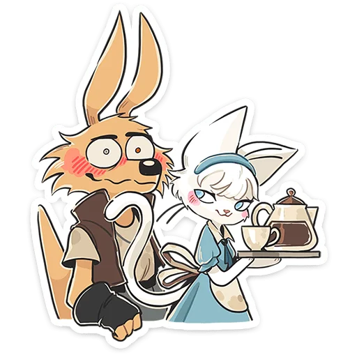 ☕️ Стикер «Хэнк» для Telegram