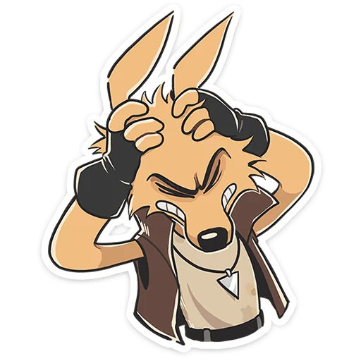🤯 Стикер «Хэнк» для Telegram
