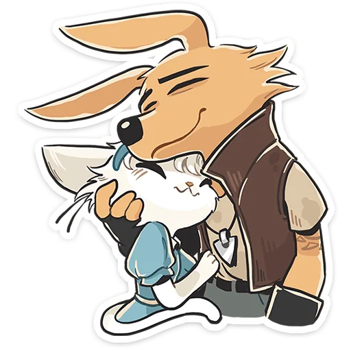 🤗 Стикер «Хэнк» для Telegram