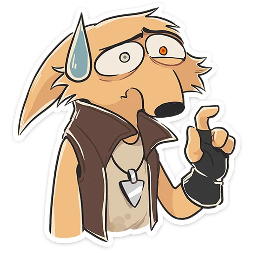 😦 Стикер «Хэнк» для Telegram