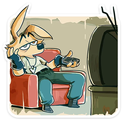 📺 Стикер «Хэнк» для Telegram