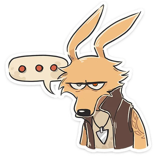 😠 Стикер «Хэнк» для Telegram