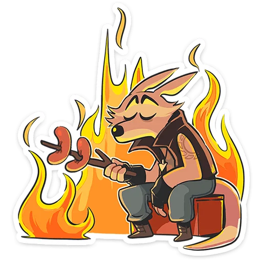 😔 Стикер «Хэнк» для Telegram