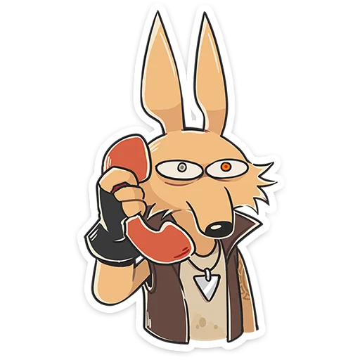 ☎️ Стикер «Хэнк» для Telegram